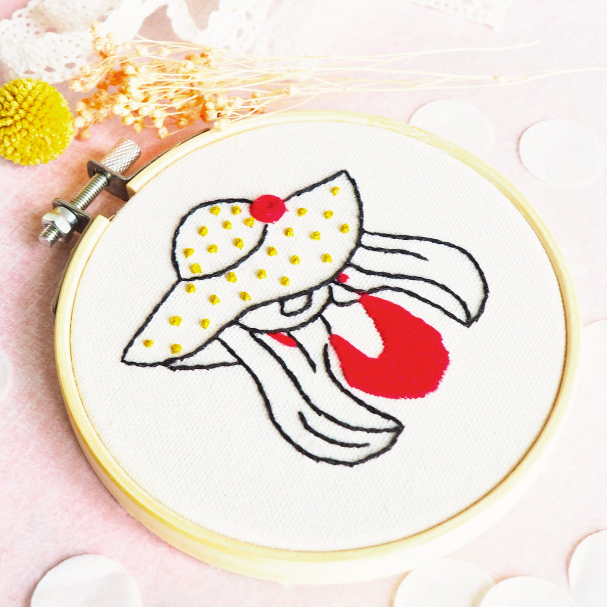 Kit broderie Femme Tendance