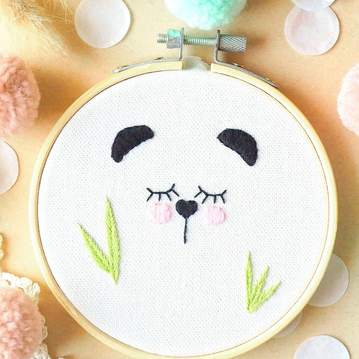 Kit broderie Panda