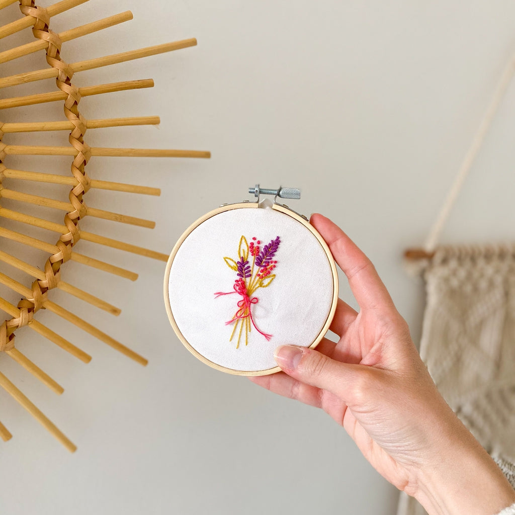 Kit broderie Fleurs des champs