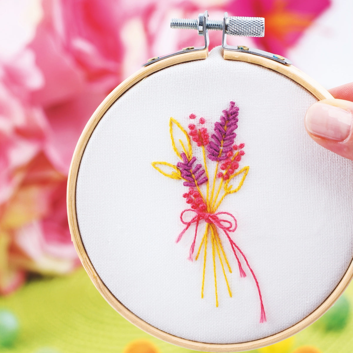 Kit broderie Fleurs des champs