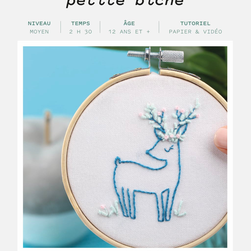 Kit broderie Petite Biche