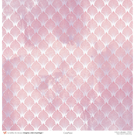 Set papiers Au vert - 12 papiers : 6 papiers 30,5x31,5 cm + 6 papiers 12x30,5cm