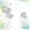 Set papiers Au vert - 12 papiers : 6 papiers 30,5x31,5 cm + 6 papiers 12x30,5cm