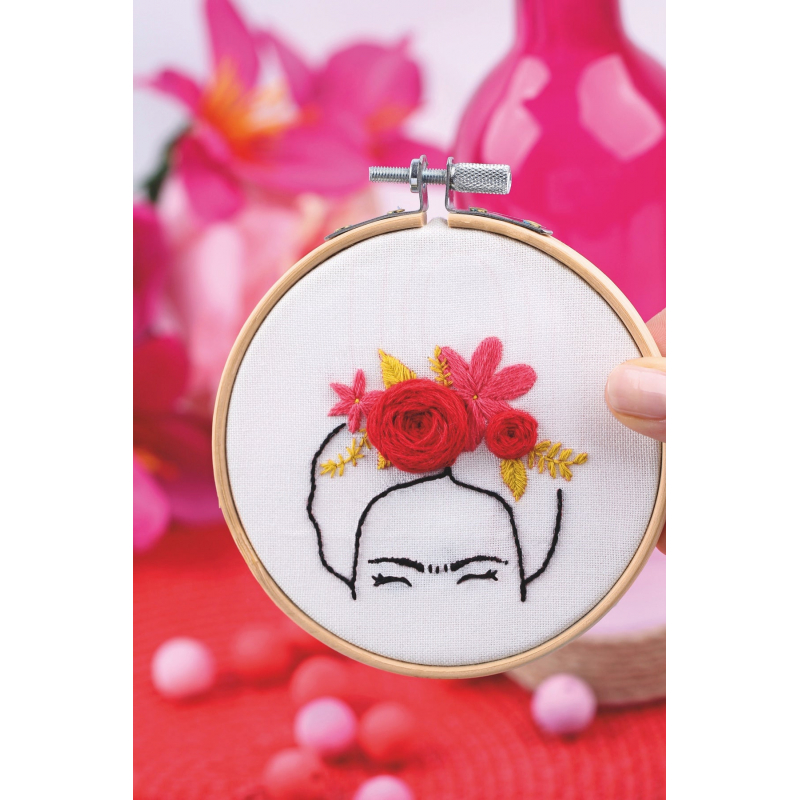 Kit Broderie Frida Kahlo