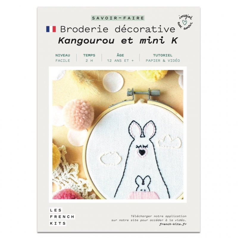 Kit Broderie Kangourou