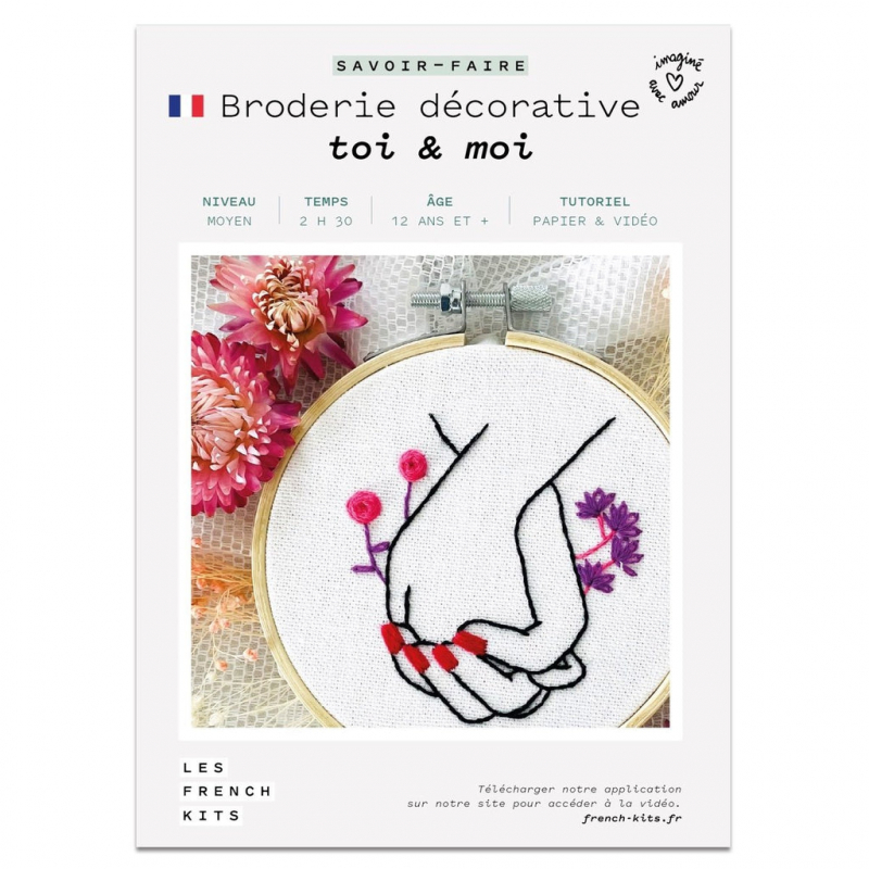 Kit Broderie - Toi & moi