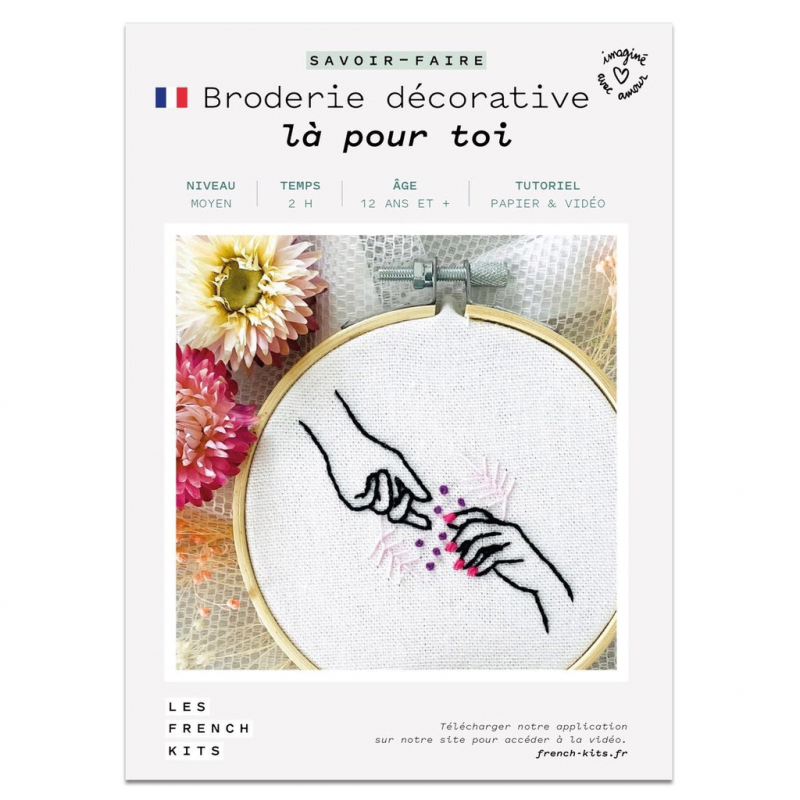 Kit Broderie - Là pour toi