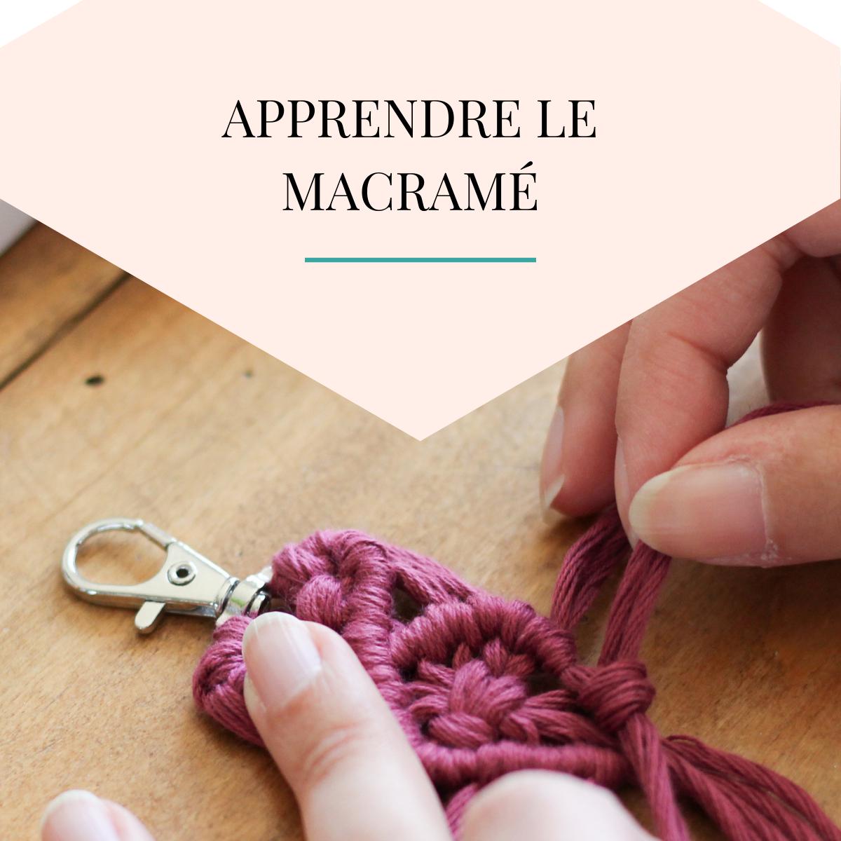 apprendre le macramé