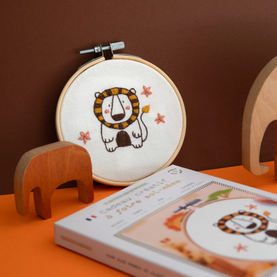 Kit Broderie décorative - Lion