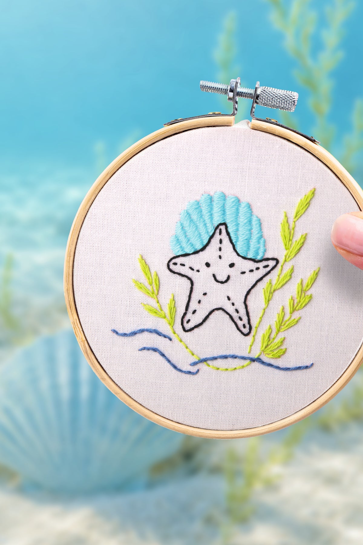 Kit de broderie - Étoile de mer