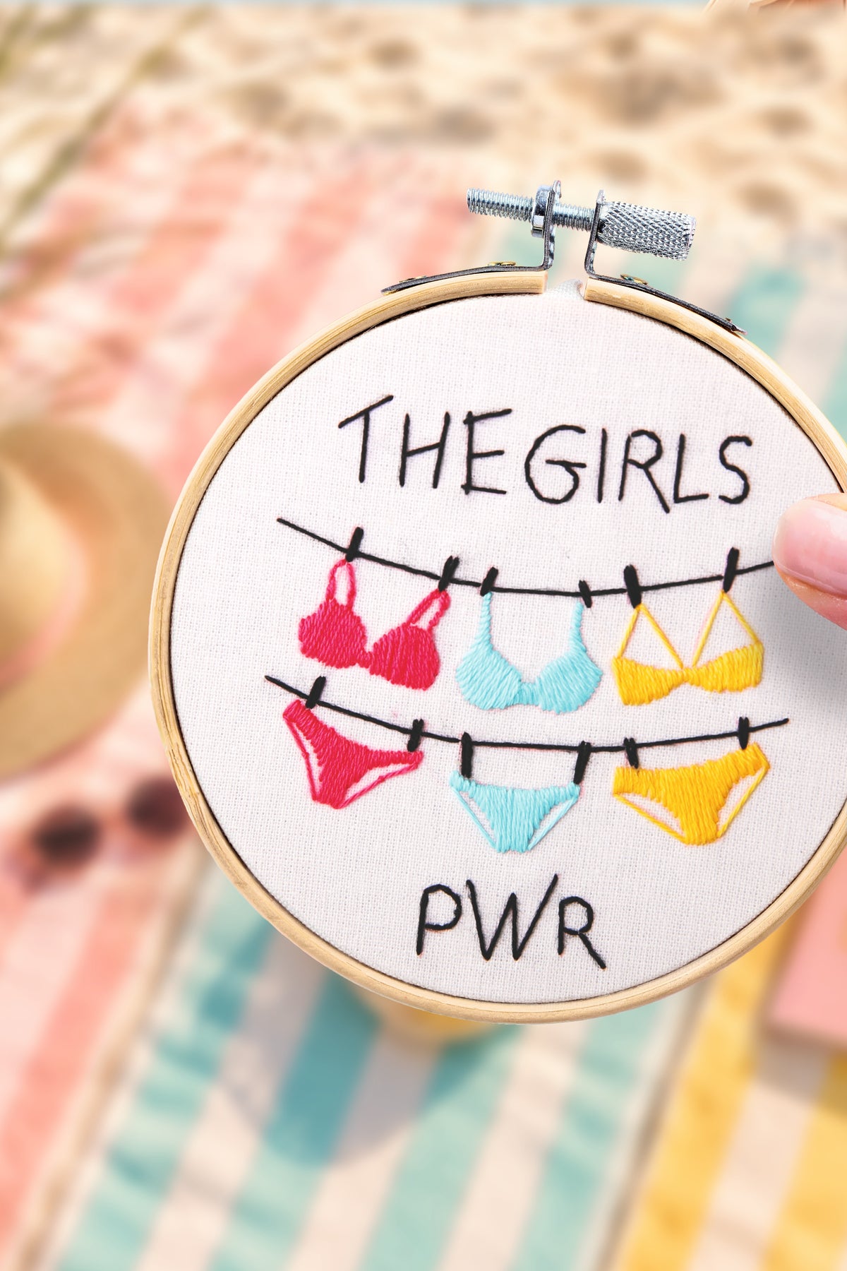 Kit de broderie - Girls Pwr