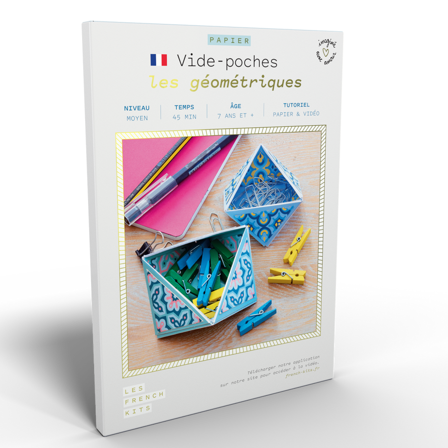 Kit pour créer 3 vide-poches Les Géométriques
