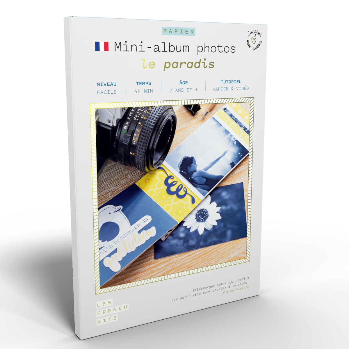Kit to create mini-photo album 