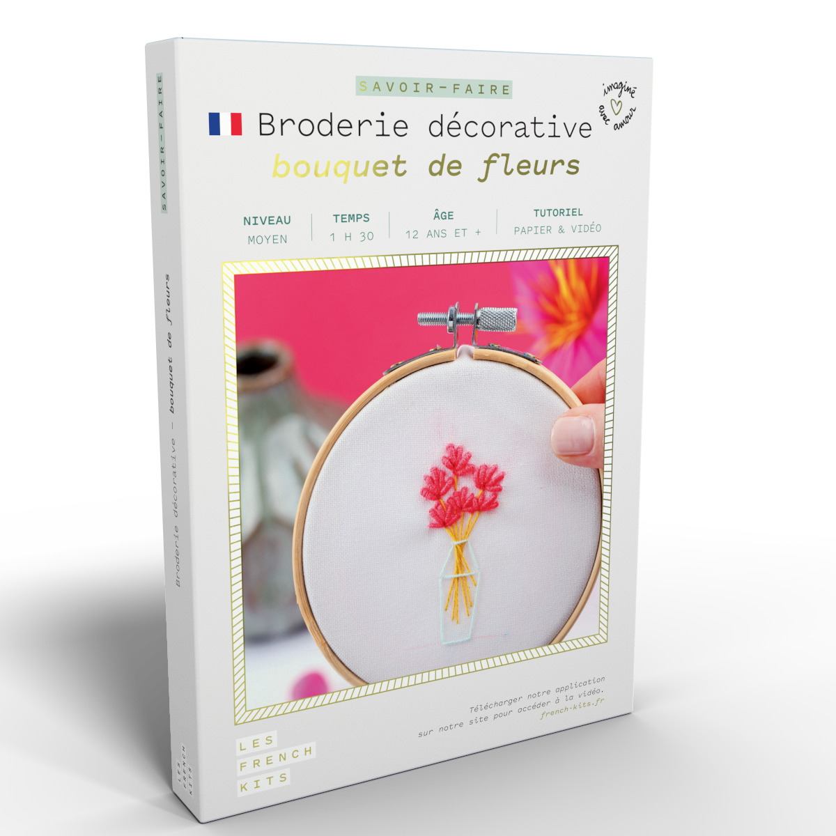 Flower Embroidery Kit