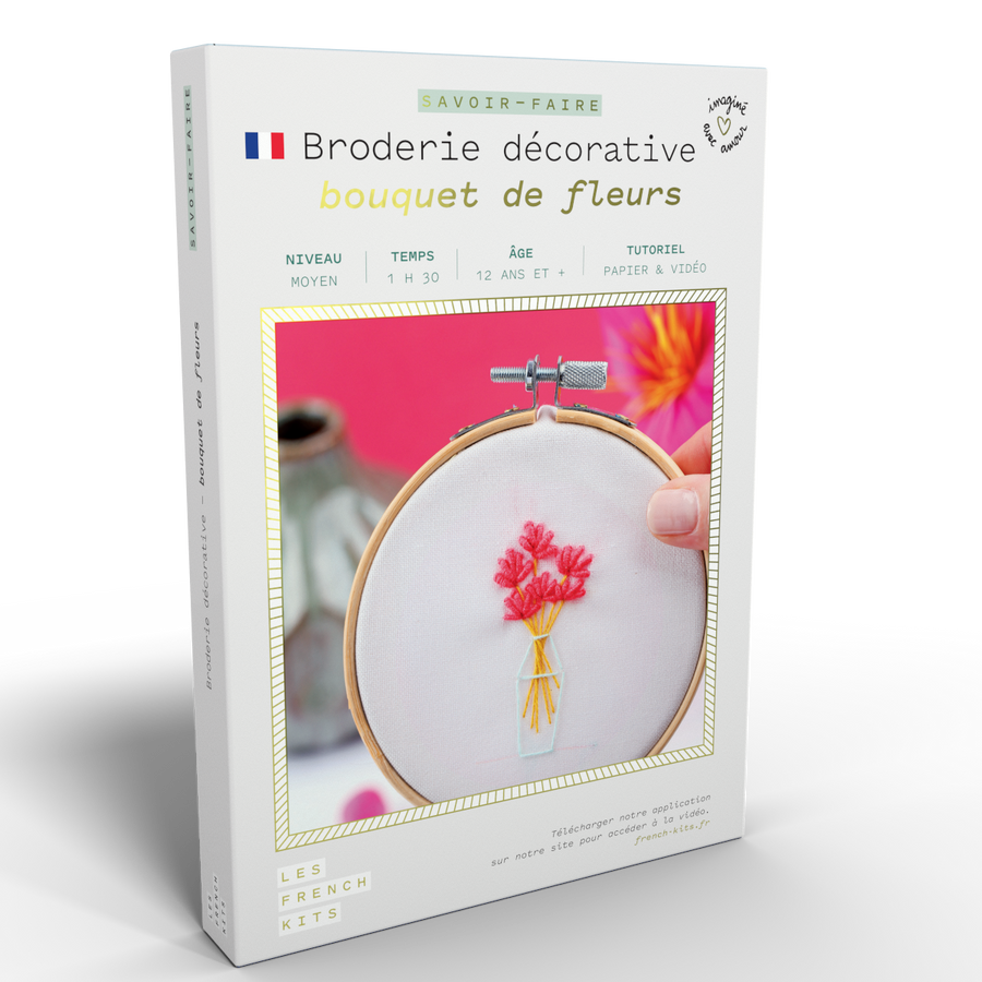 Flower Embroidery Kit