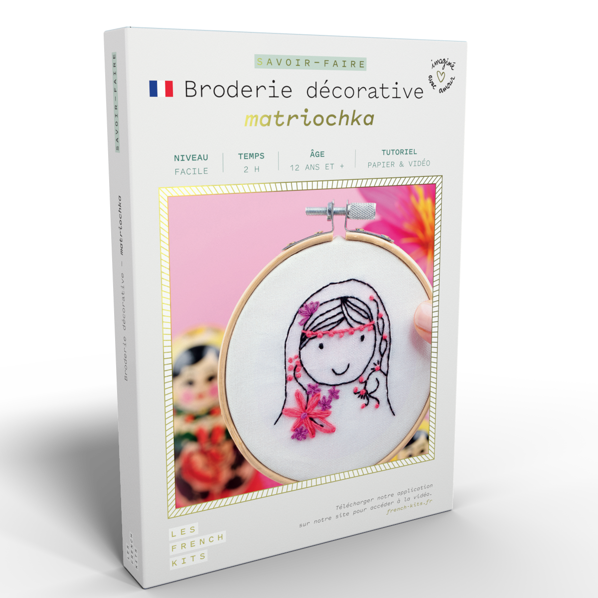 Matryoshka Embroidery Kit