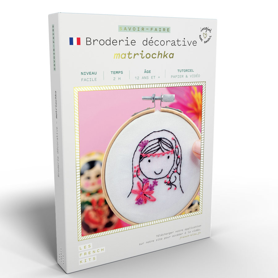 Kit Broderie Matriochka