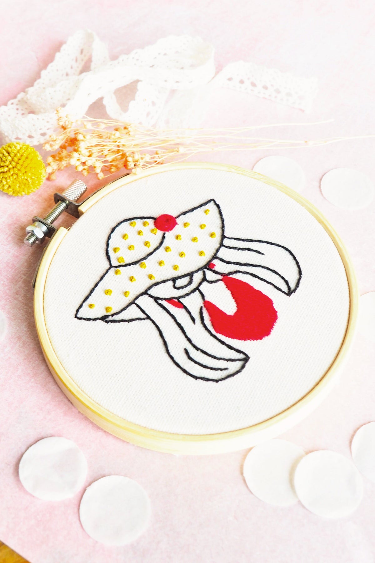 Trendy Woman Embroidery Kit