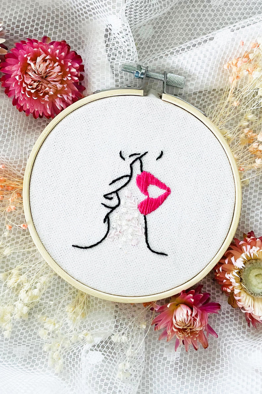 Kit Broderie - Premier baiser