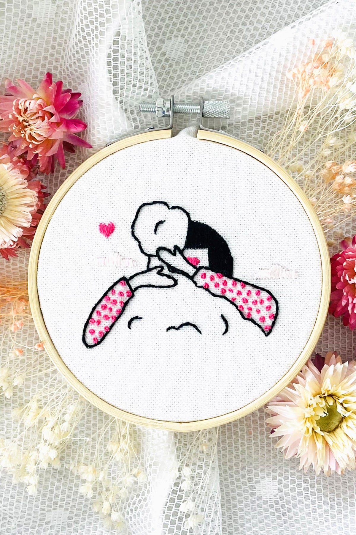 Embroidery Kit - I miss you