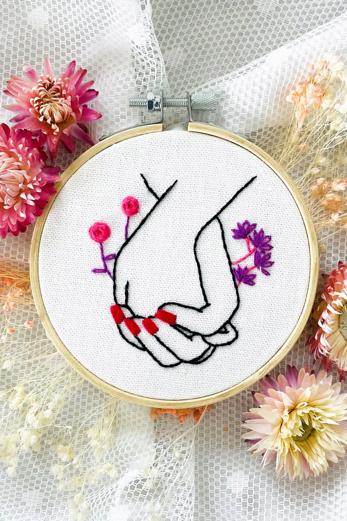 Embroidery Kit - You & me