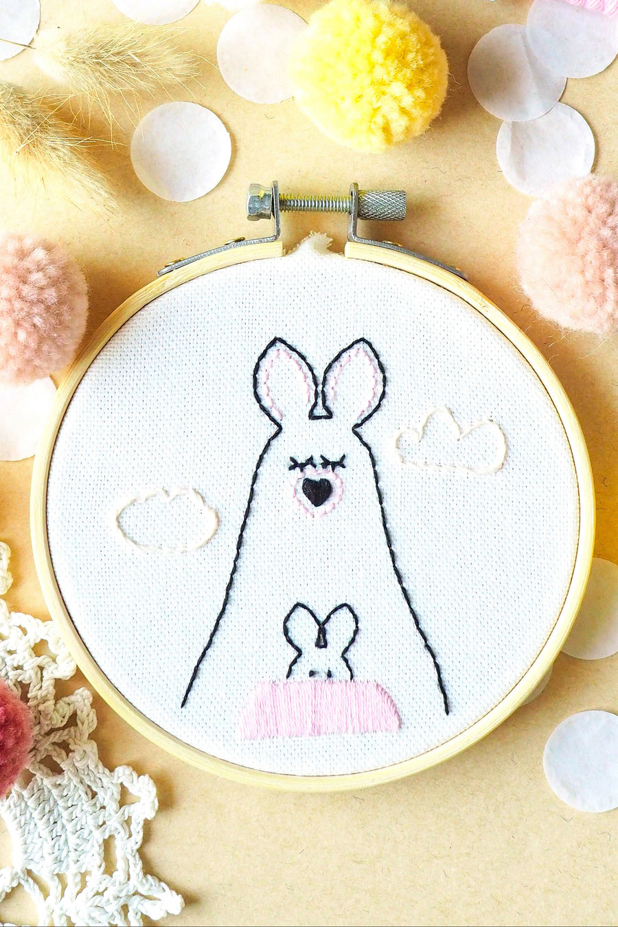 Kit Broderie Kangourou