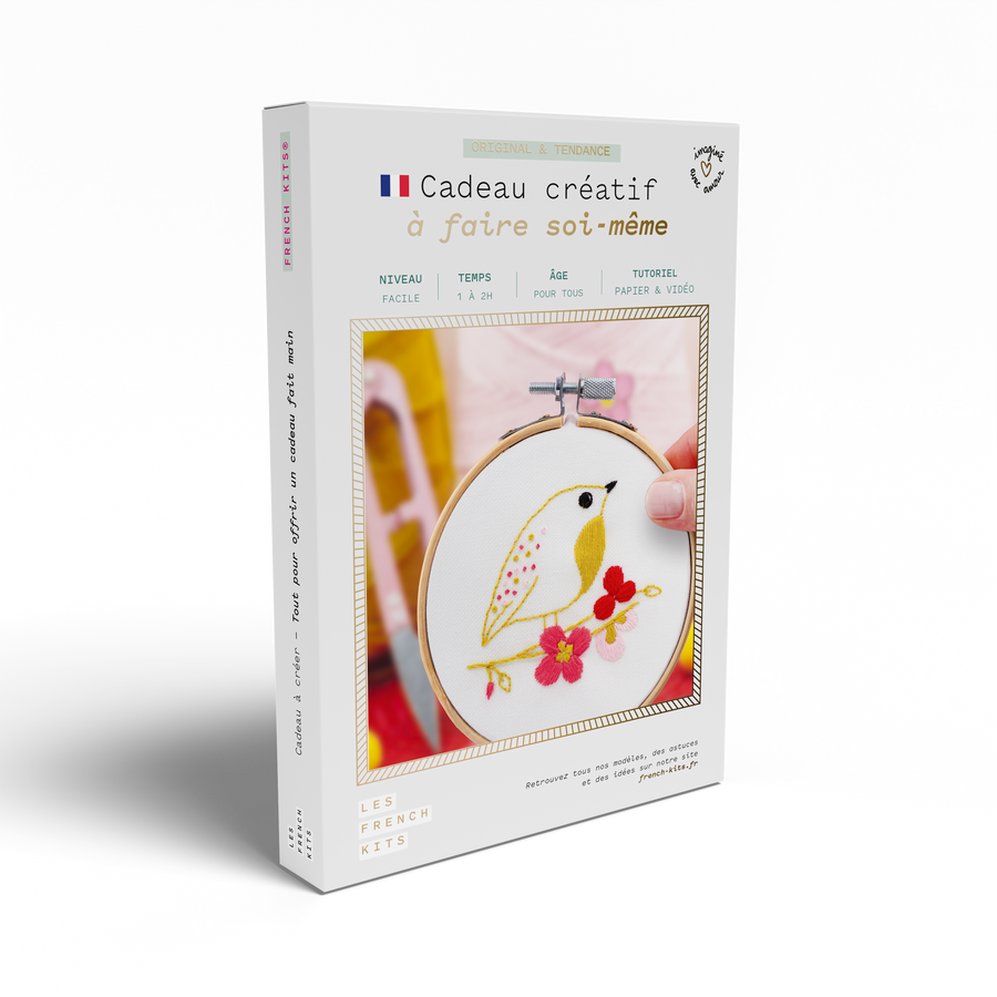 Embroidery Kit - Spring Bird