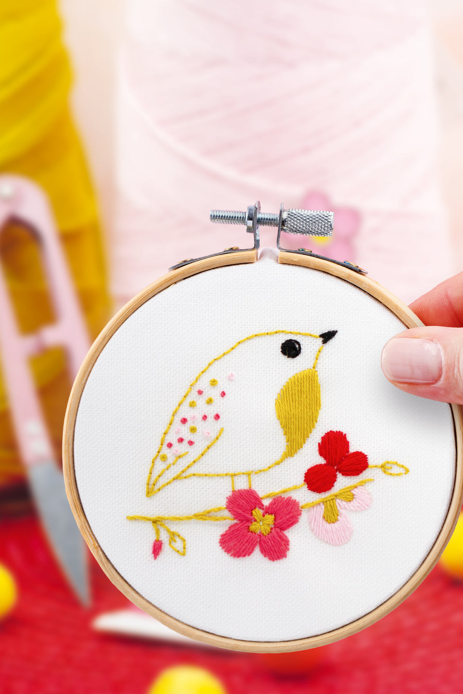 Embroidery Kit - Spring Bird