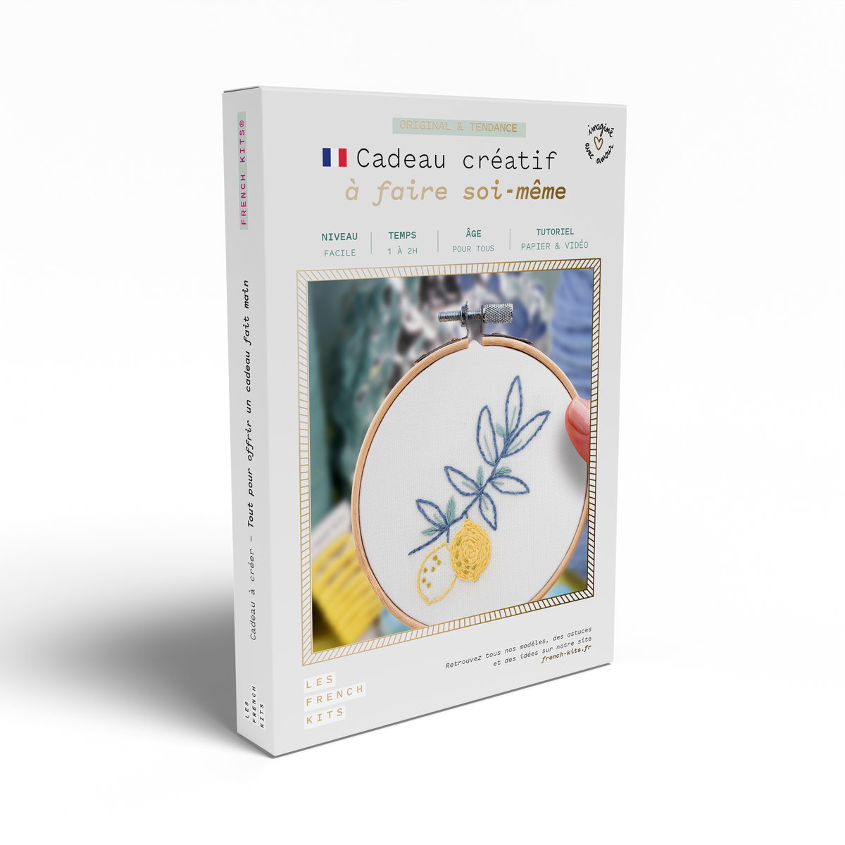 Decorative Embroidery Kit - Lemon Tree