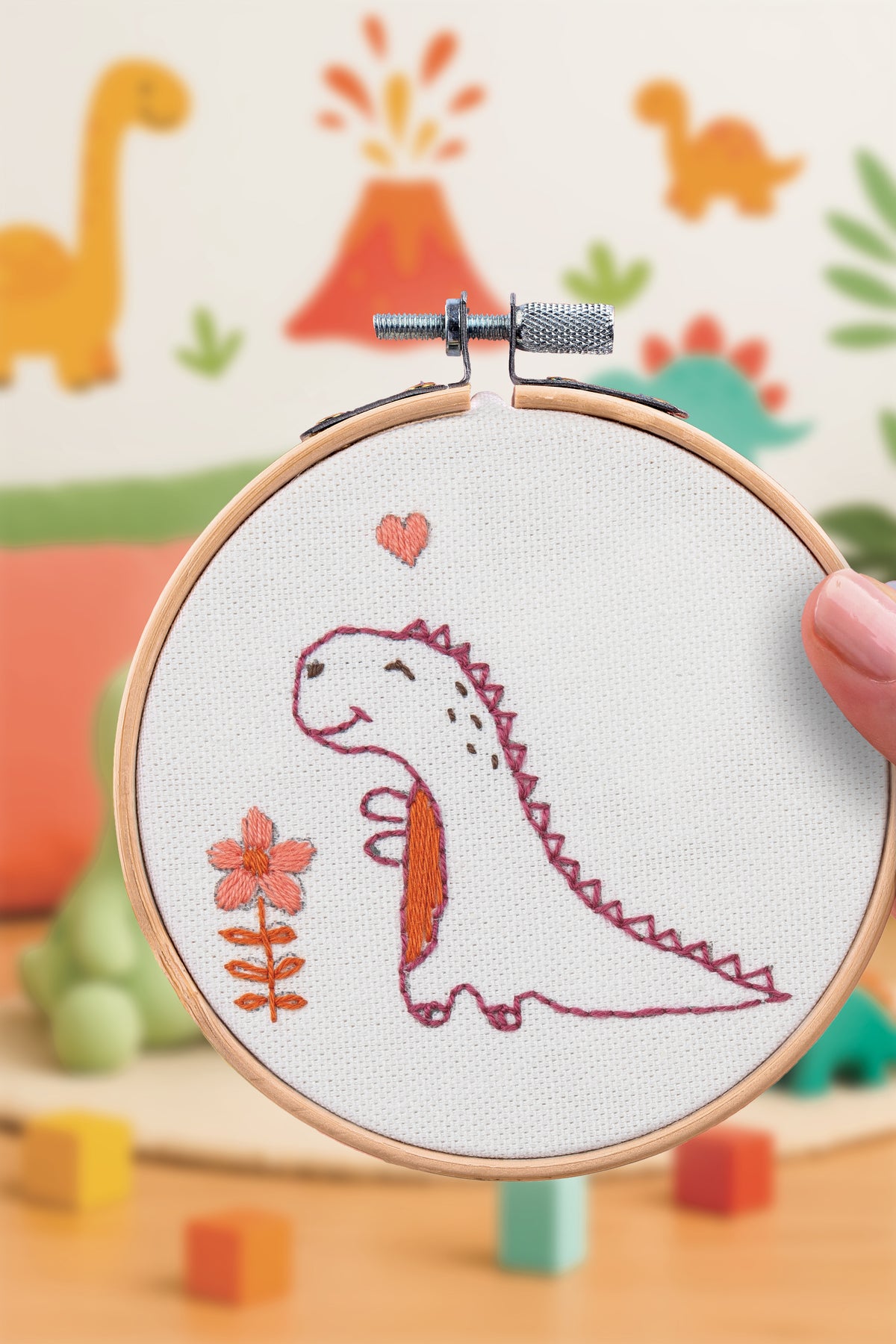 K-0139 - Decorative embroidery - Dino