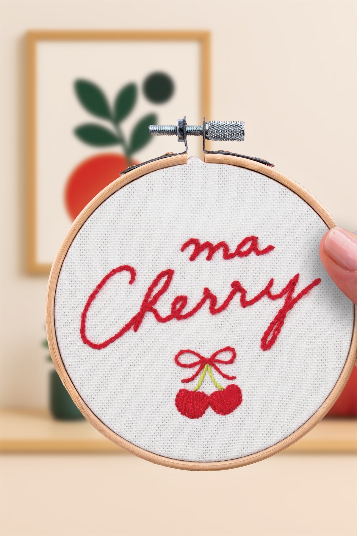 K-0143 - Decorative embroidery - My Cherry