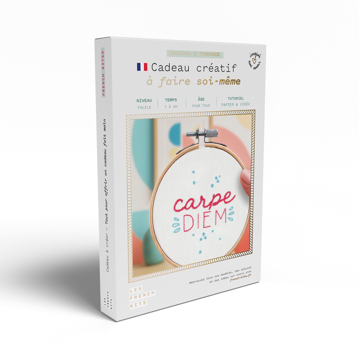 K-0146 - Decorative embroidery - Carpe Diem