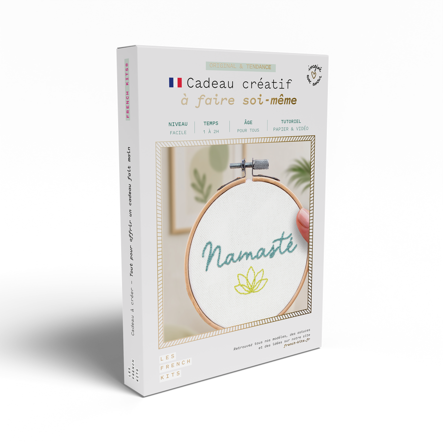 Kit Broderie décorative - Namasté