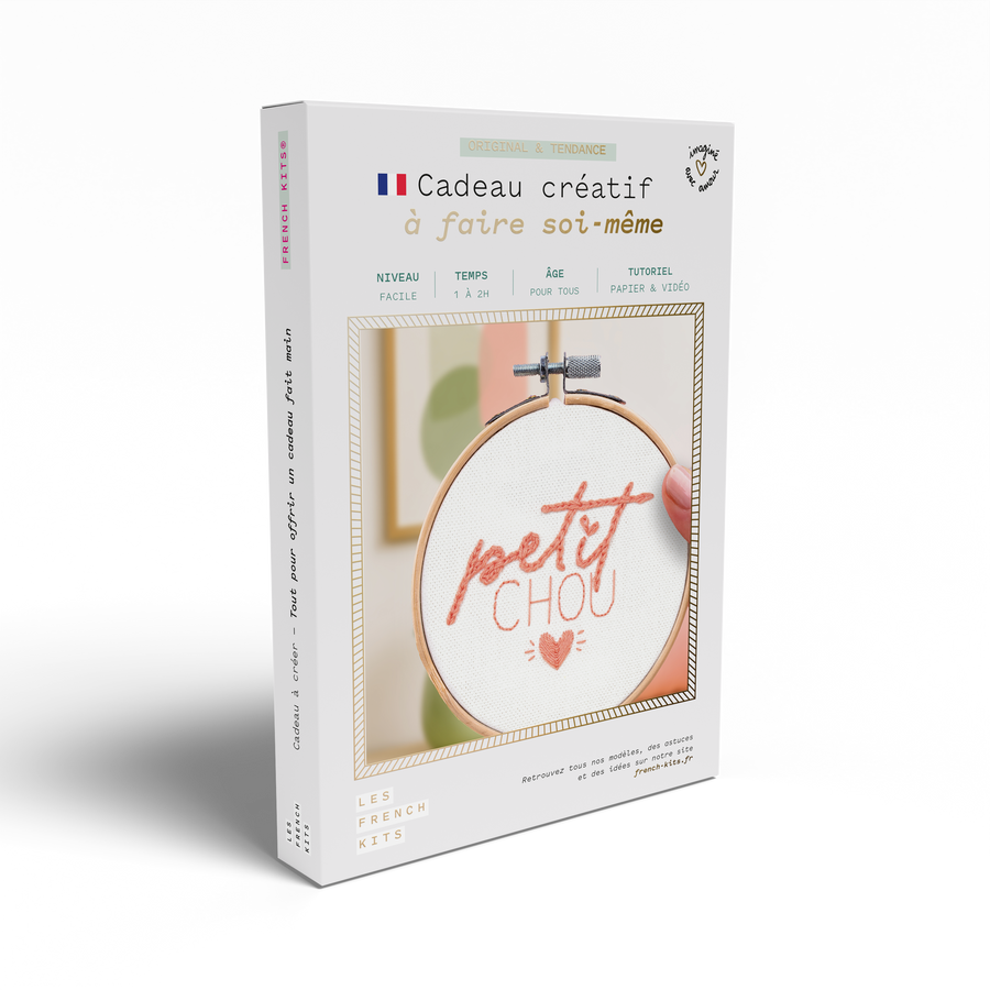 Kit de broderie décorative - Petit chou