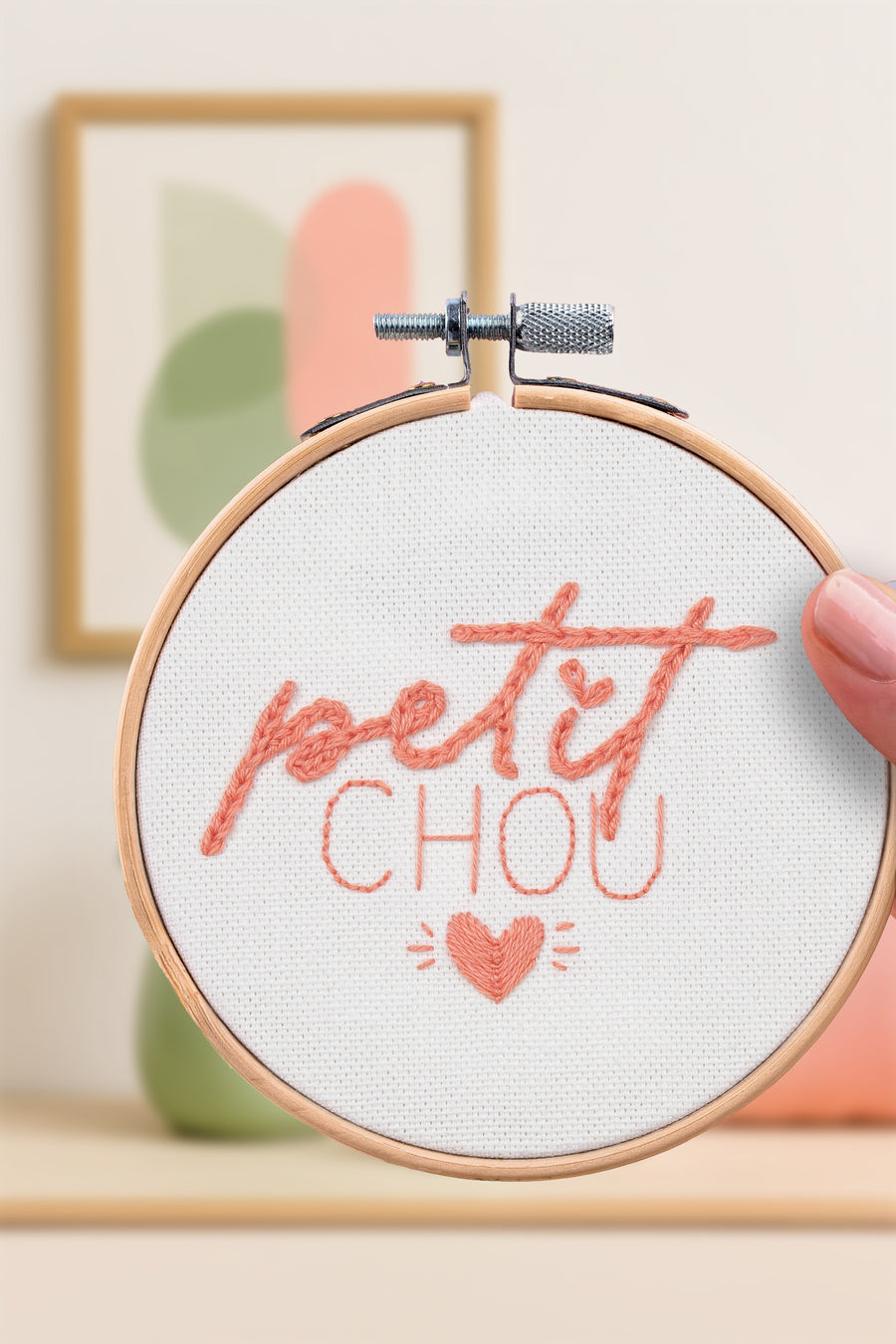 Kit de broderie décorative - Petit chou