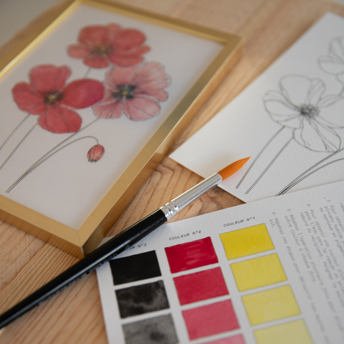 Kit Aquarelle Artisanale 