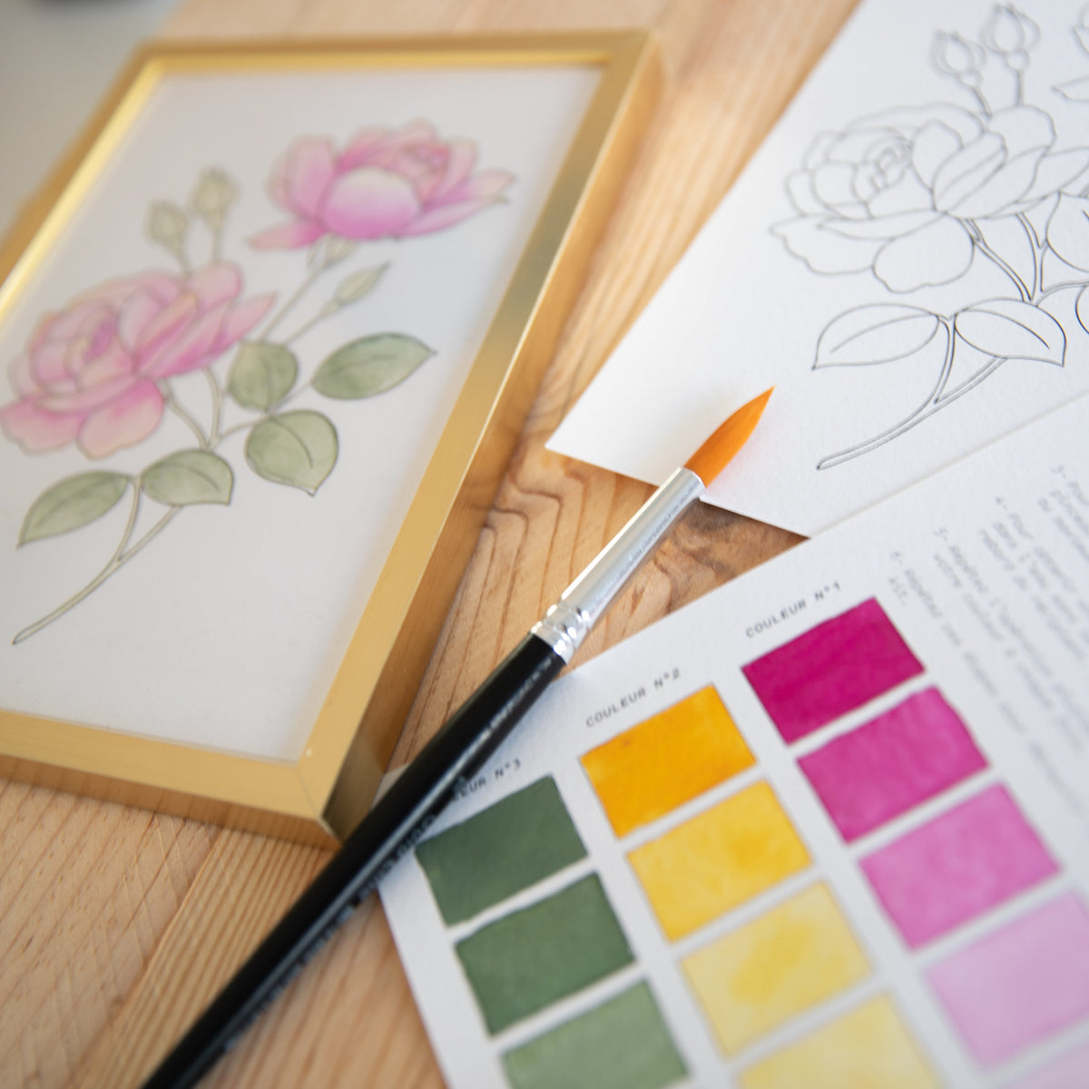 Kit Aquarelle Artisanale 
