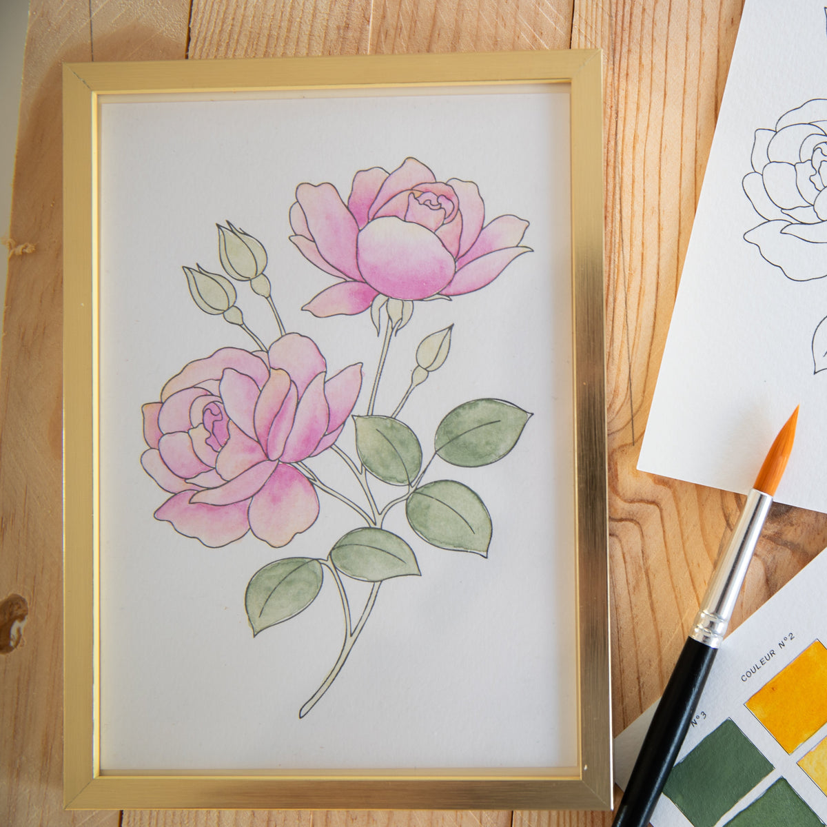 Kit Aquarelle Artisanale 