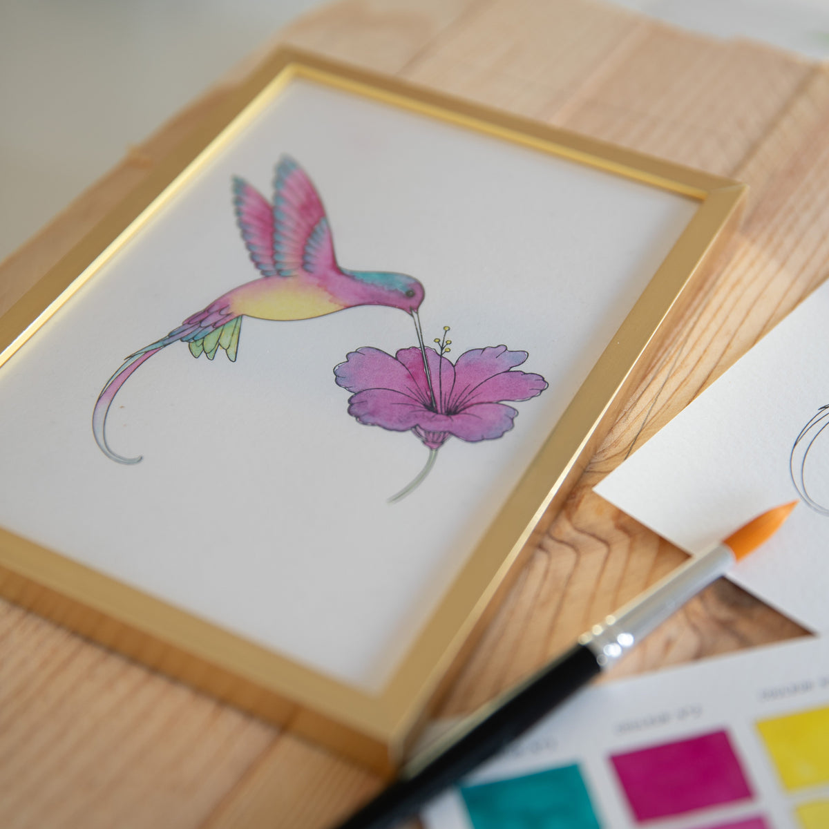 Kit Aquarelle Artisanale 