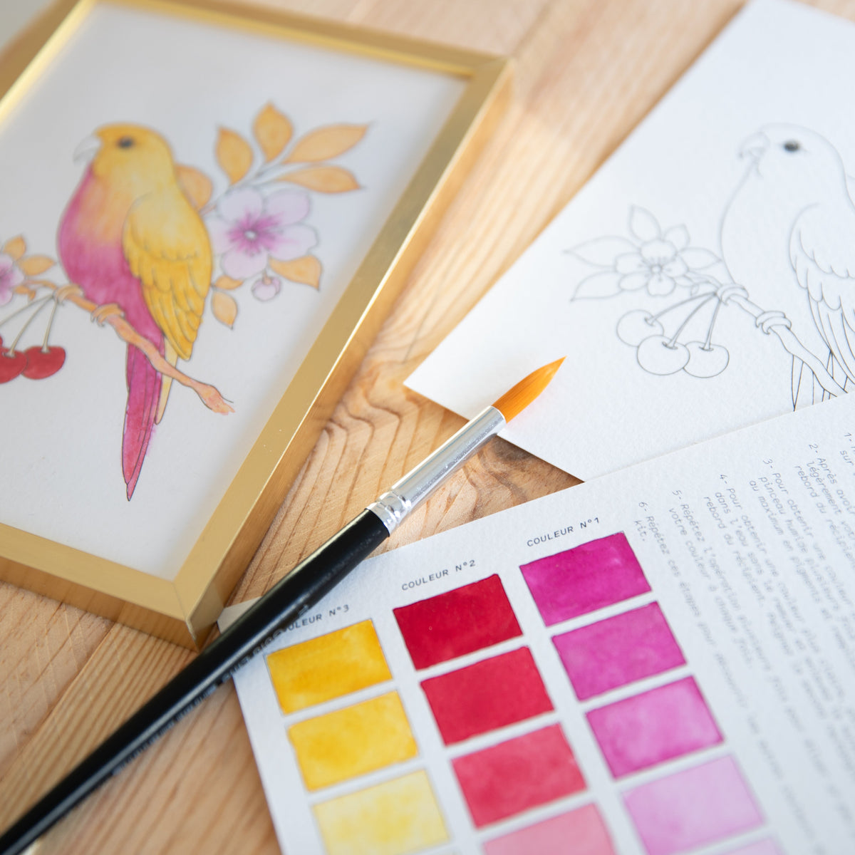 Kit Aquarelle Artisanale 
