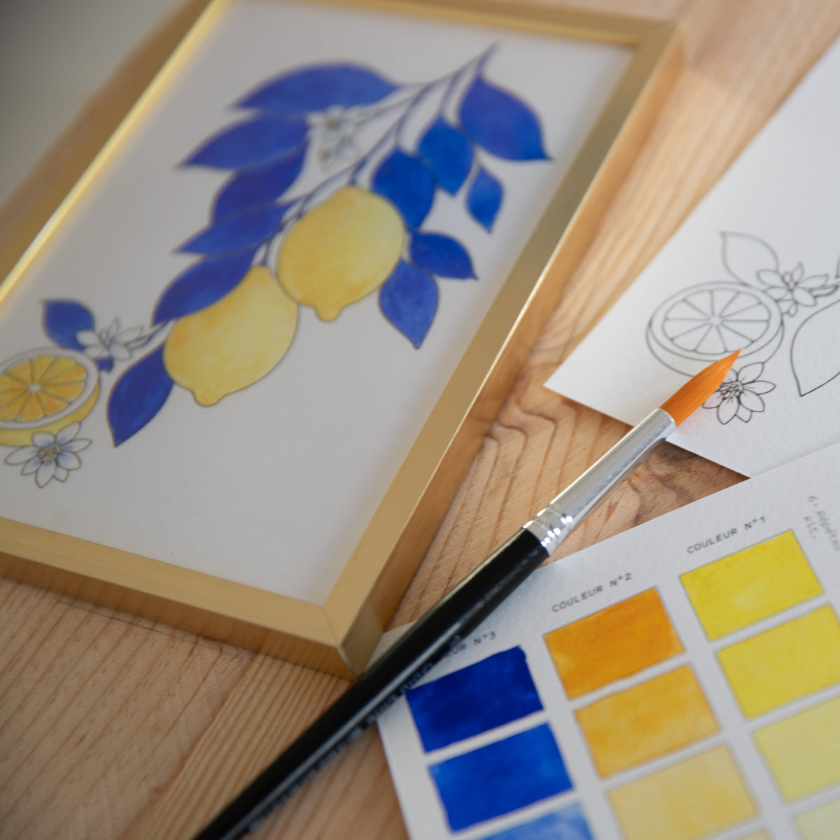 Kit Aquarelle Artisanale 
