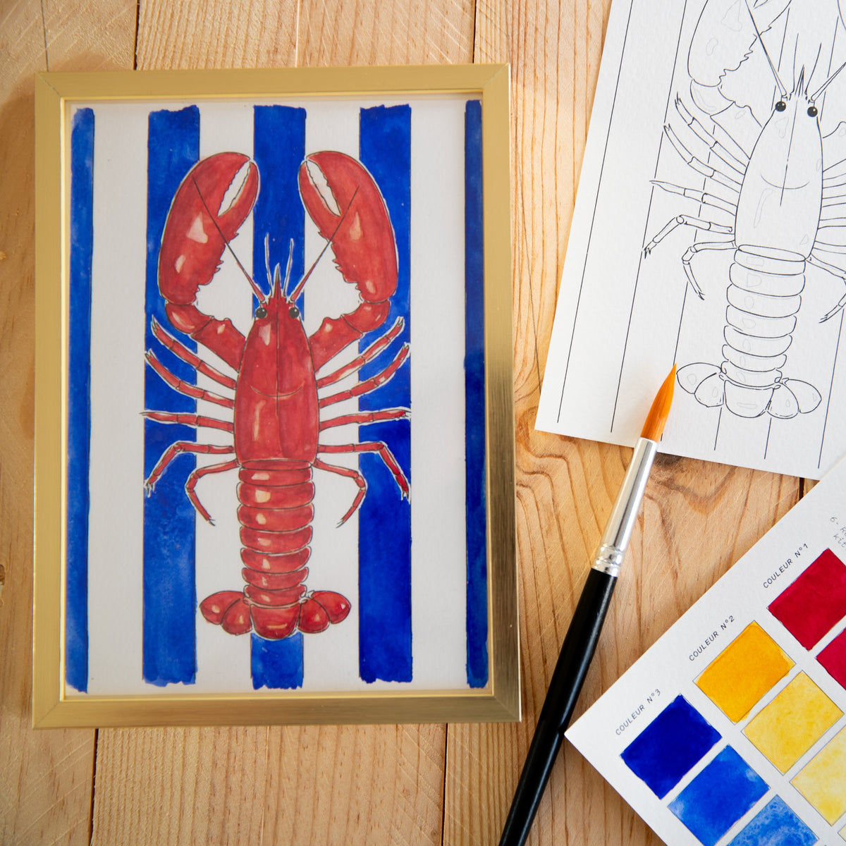 Kit Aquarelle Artisanale 