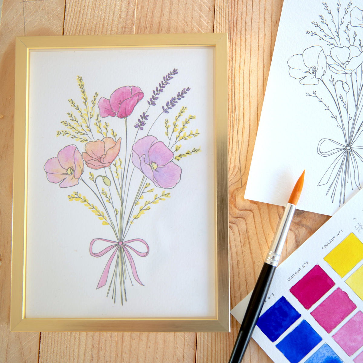 Kit Aquarelle Artisanale 