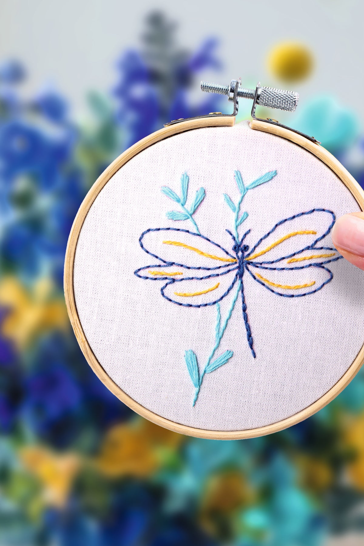 Kit de broderie - Libellule