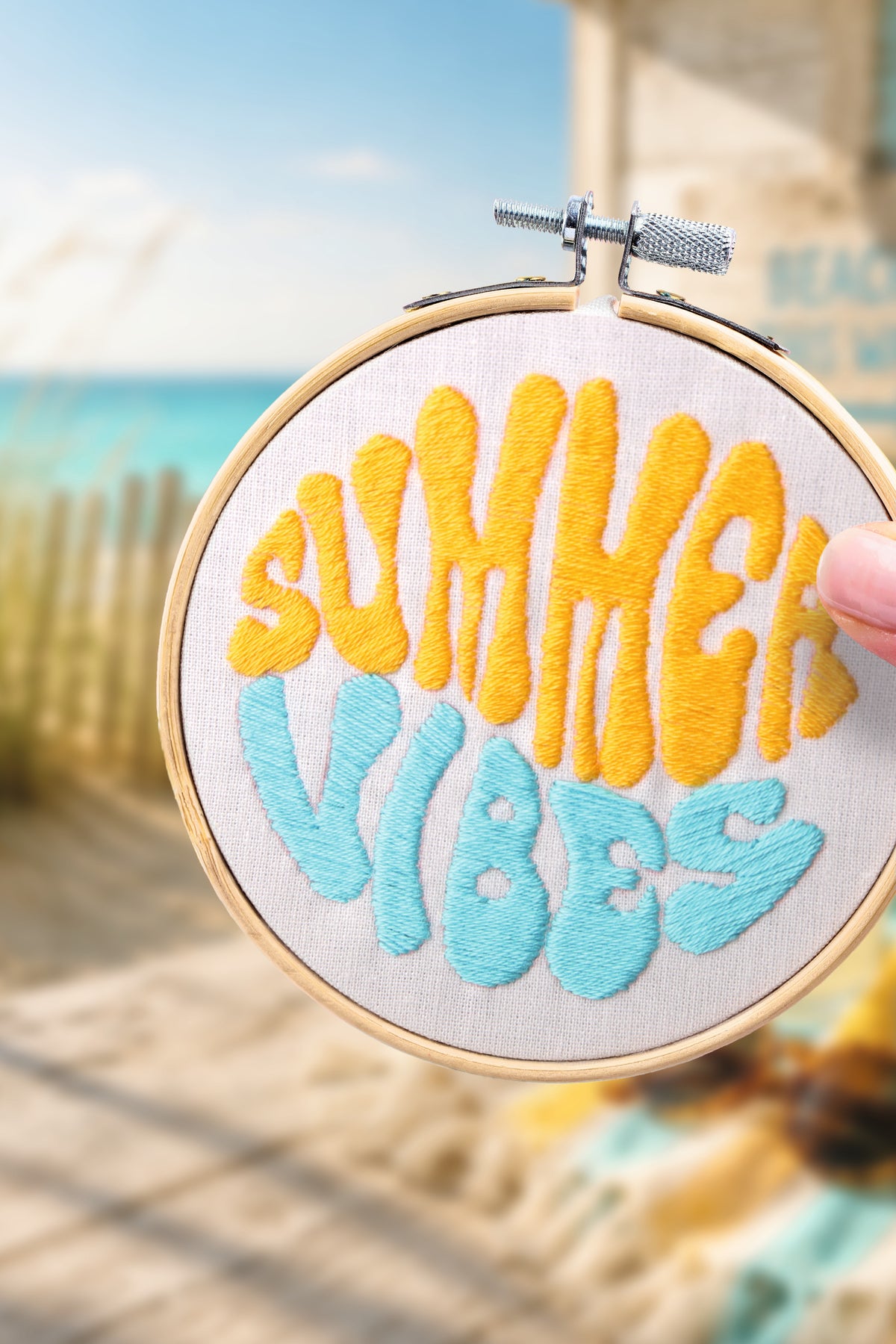 Kit de broderie - Summer Vibes
