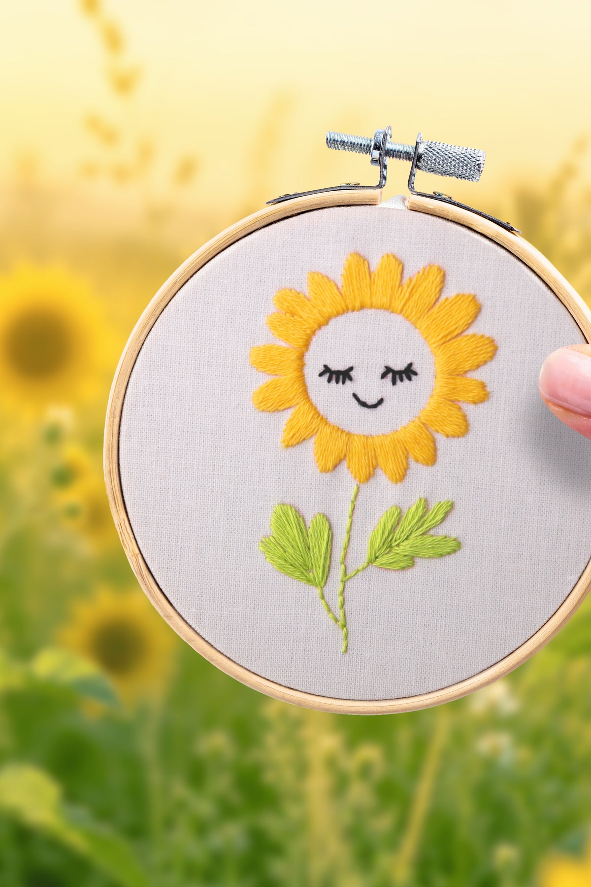 Kit de broderie - Tournesol