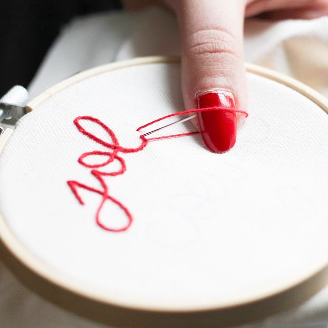 Pretty Heart Embroidery Kit