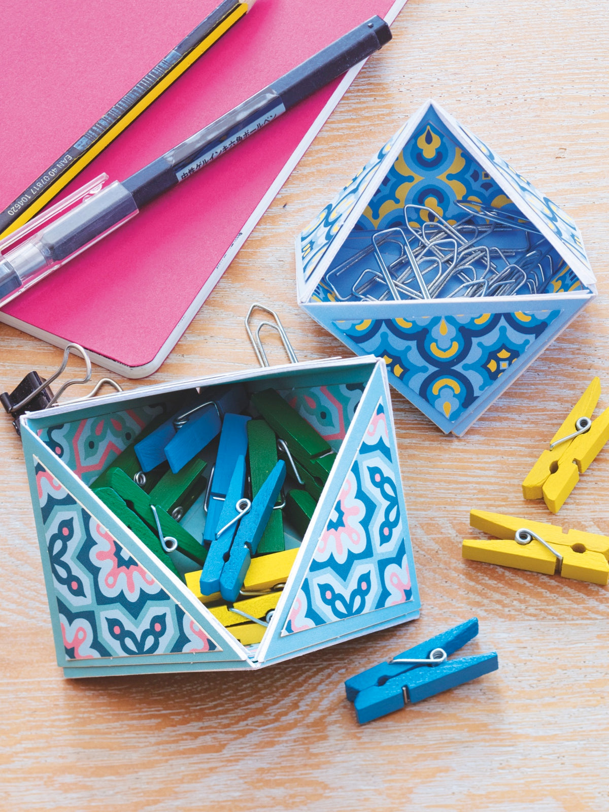 Kit to create 3 Les Géotriques storage compartments