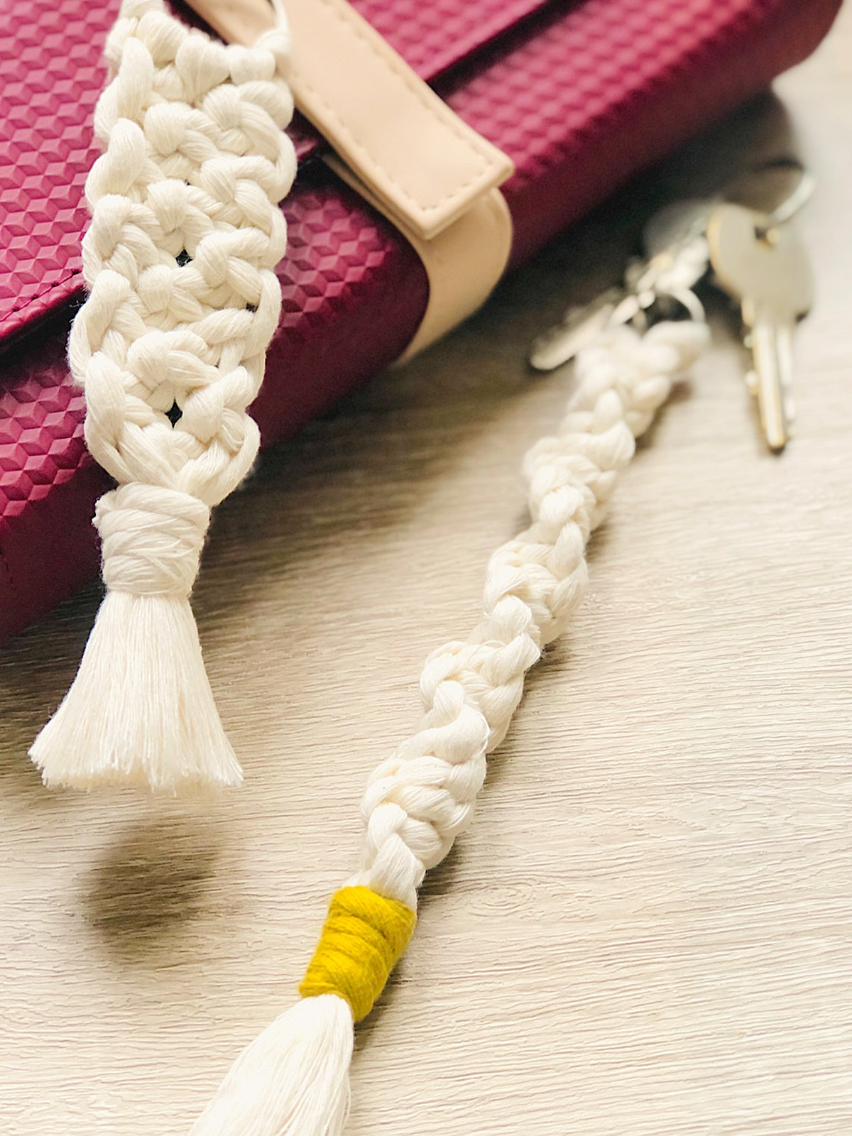 Macramé Key Ring Kit - Knots & Twist