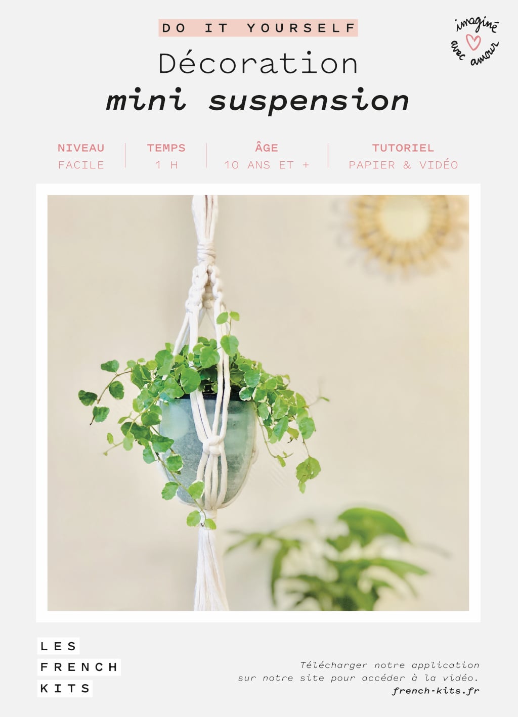 Mini Hanging Macrame Kit